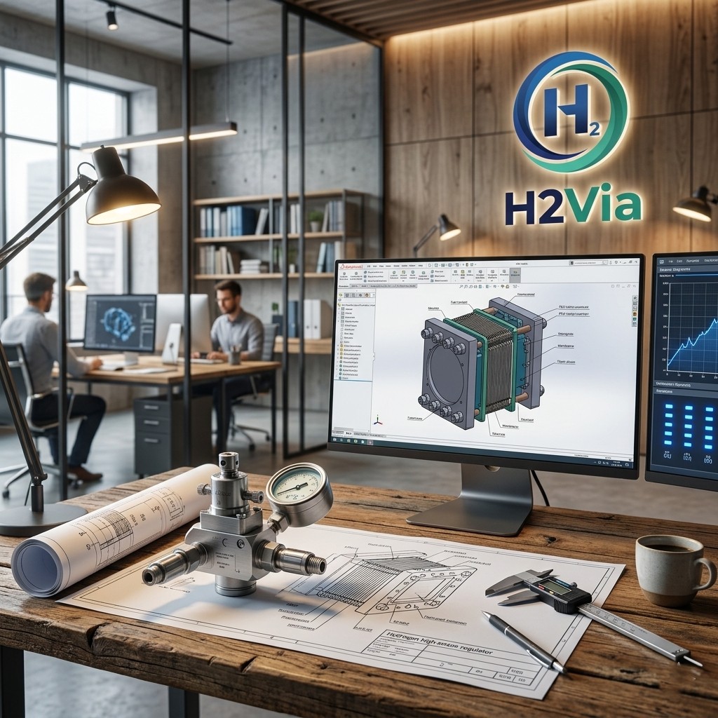 H2Via yüksek basınçlı hidrojen mühendisliği