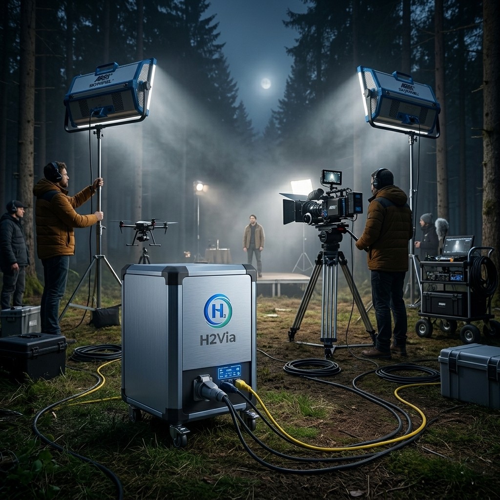 Film seti enerji çözümü, taşınabilir hidrojen güç ünitesi